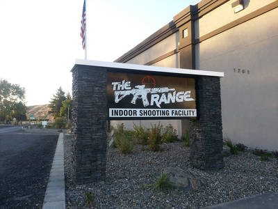 Gun Range Sign